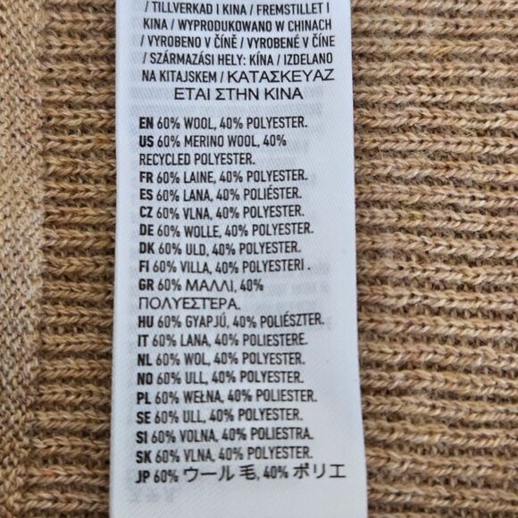 Royal Robbins Women's Wool Blend Camel Brown Textured Knit Sweater Small - Picture 16 of 16